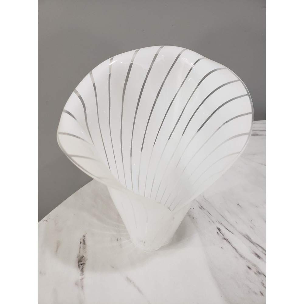REPLACEMENT SHADE - Vintage Calla Lily Six Shade‎ Table Lamp White #3